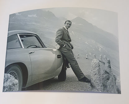 Photo Sean Connery - James Bond - Aston Martin DB5 - Goldfinger (1964) - 15×20