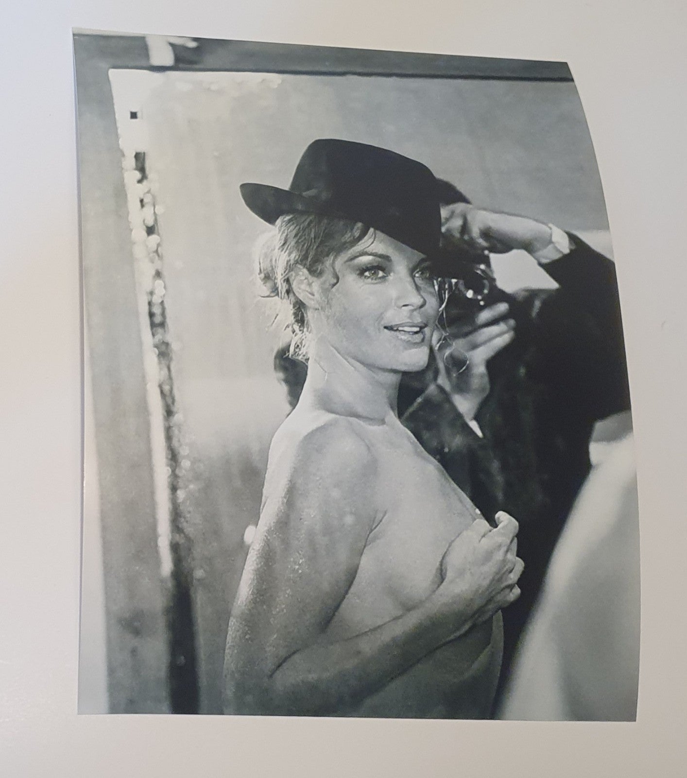 Photo Romy Schneider - Noir et blanc - 15×20