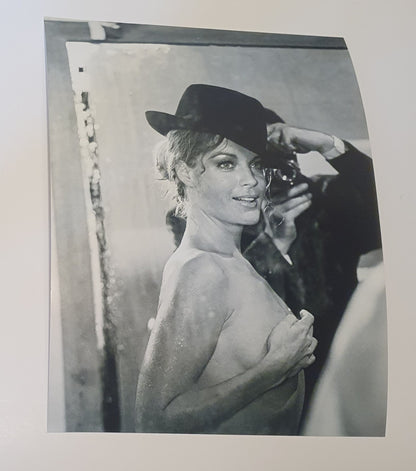 Photo Romy Schneider - Noir et blanc - 15×20