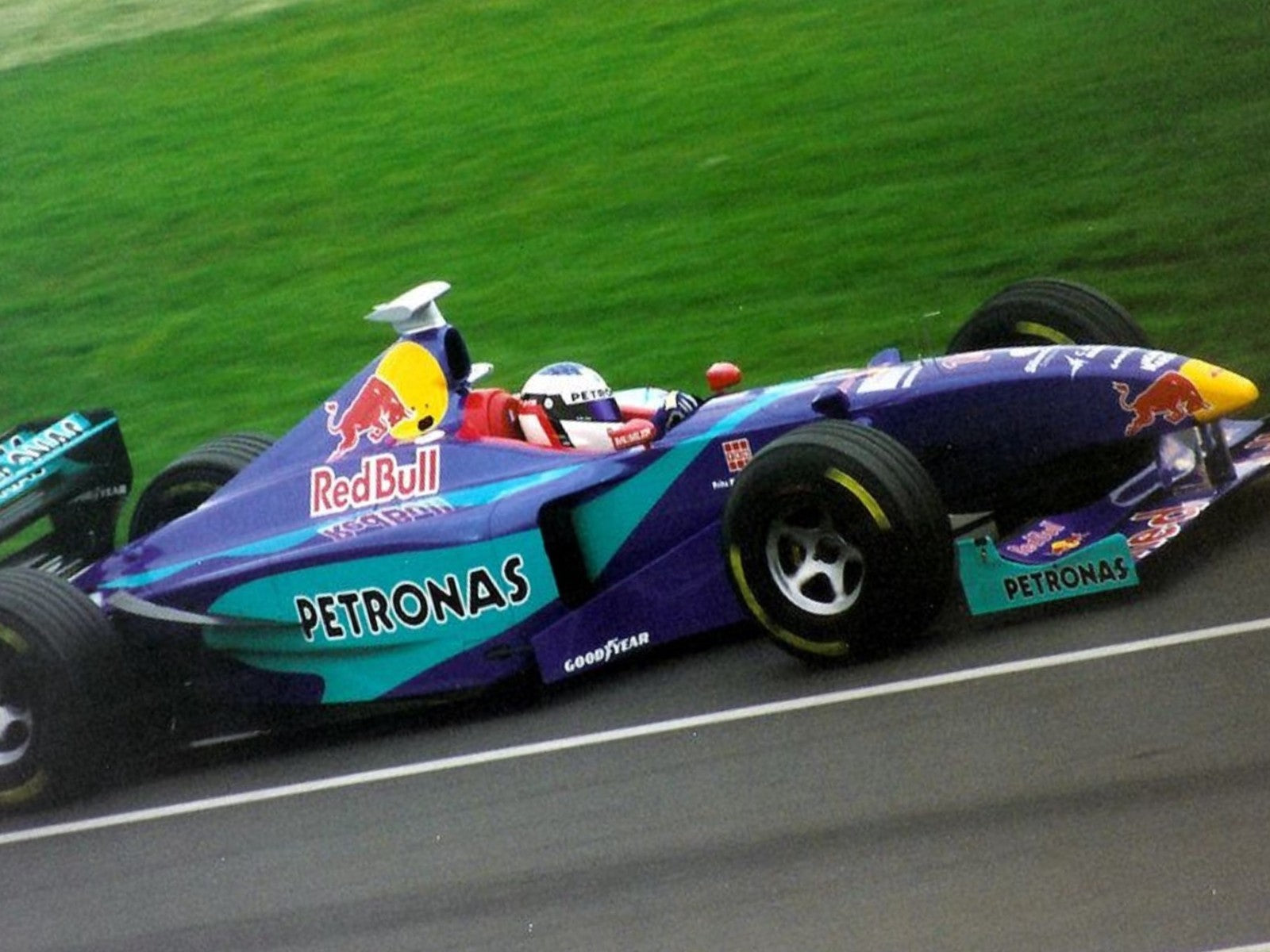 Photo Jean Alesi – Sauber C17 – Grand Prix F1 Melbourne 1998 – Formule 1 – 15×20