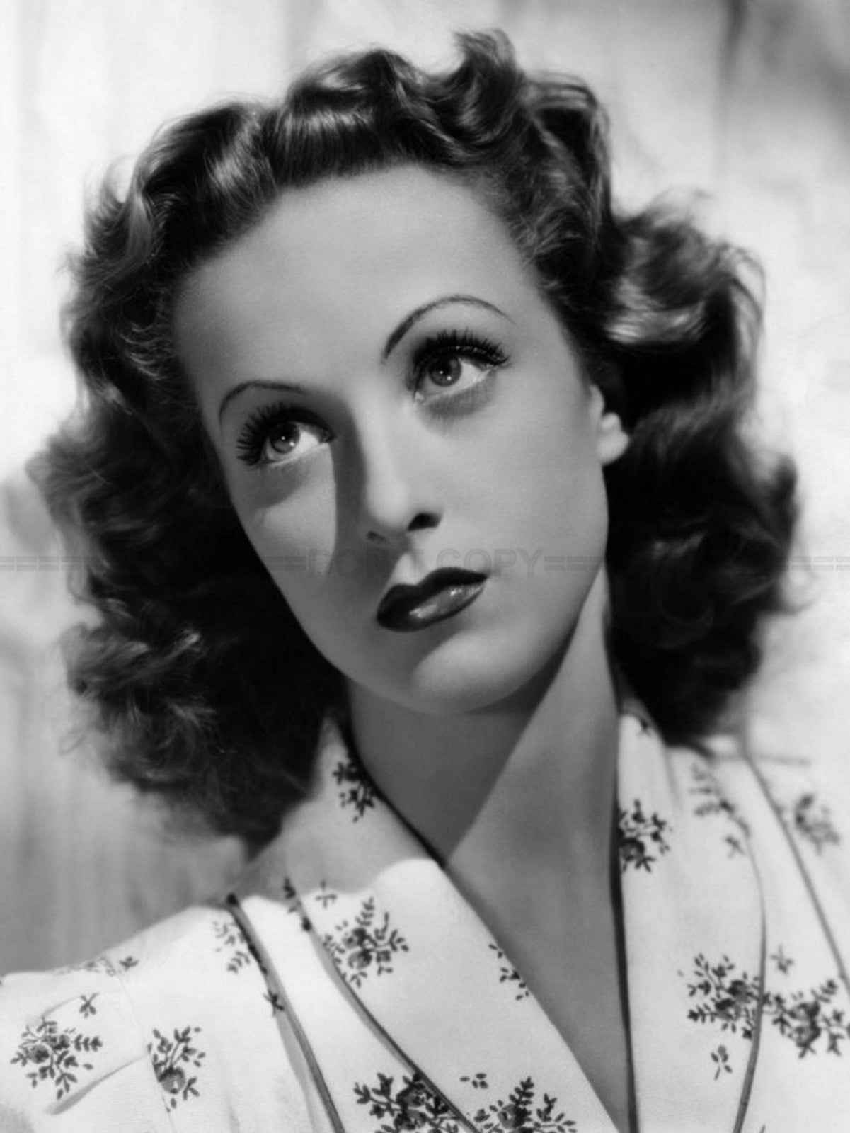 Photo Danielle Darrieux - Noir et blanc - 15×20