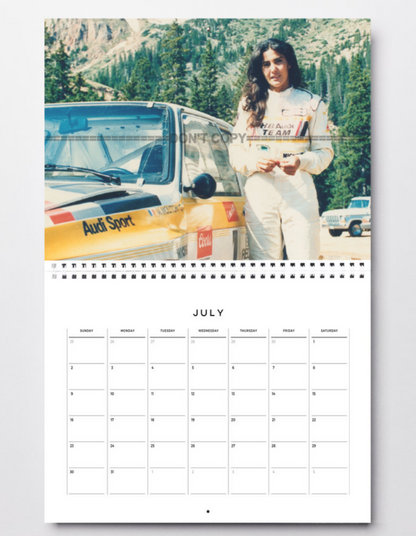 Photo Michèle Mouton – Audi Sport Quattro S1 – Pikes Peak 1985 – Rallye – 15×20