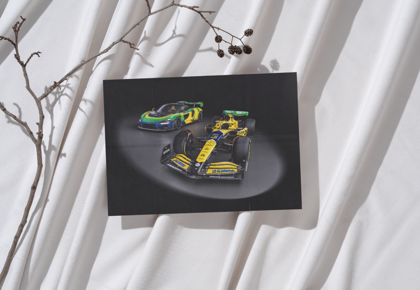 Photo McLaren F1 Hommage à Ayrton Senna – GP de Monaco 2024 – Motorsport – 15×20