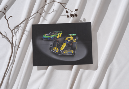 Photo McLaren F1 Hommage à Ayrton Senna – GP de Monaco 2024 – Motorsport – 15×20