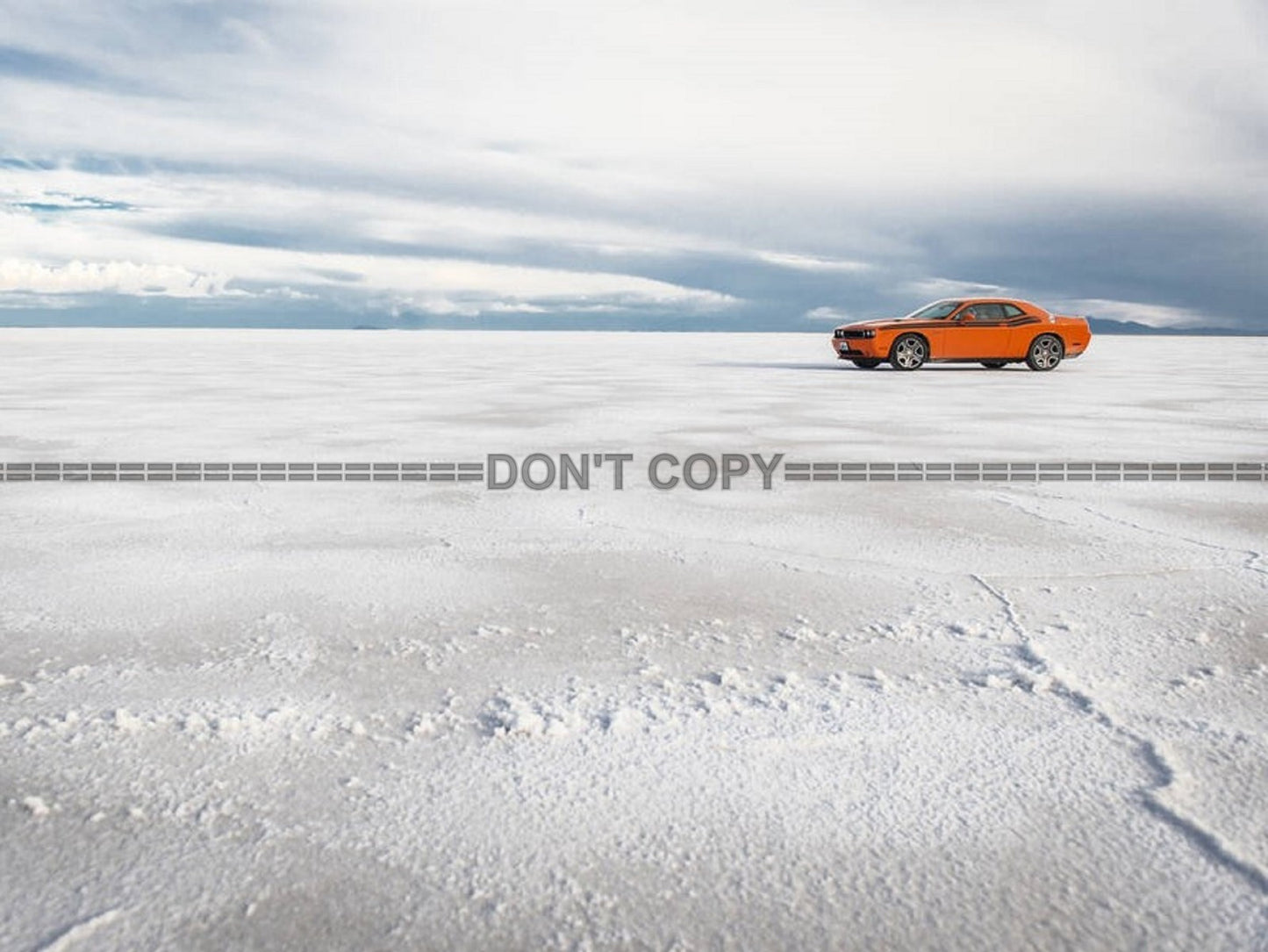 Photo Dodge Challenger - Lac Salé de Bonneville