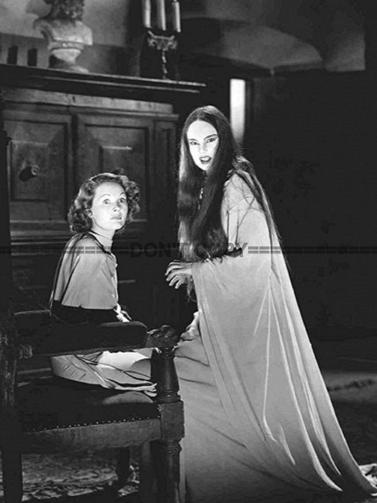 Photo Elizabeth Allan & Carroll Borland - La Marque du Vampire 1935