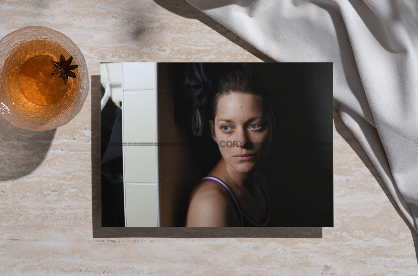 Photo Marion Cotillard – De rouille et d’os (2012) – Portrait Cinéma – 15×20