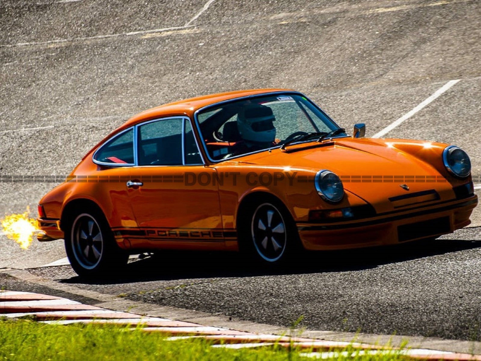 Photo Porsche 911 Carrera 1969 Orange