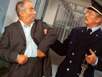 Photo Louis de Funès – Fantômas (1964) – Inspecteur Juve – Scène Cinéma – 15×20