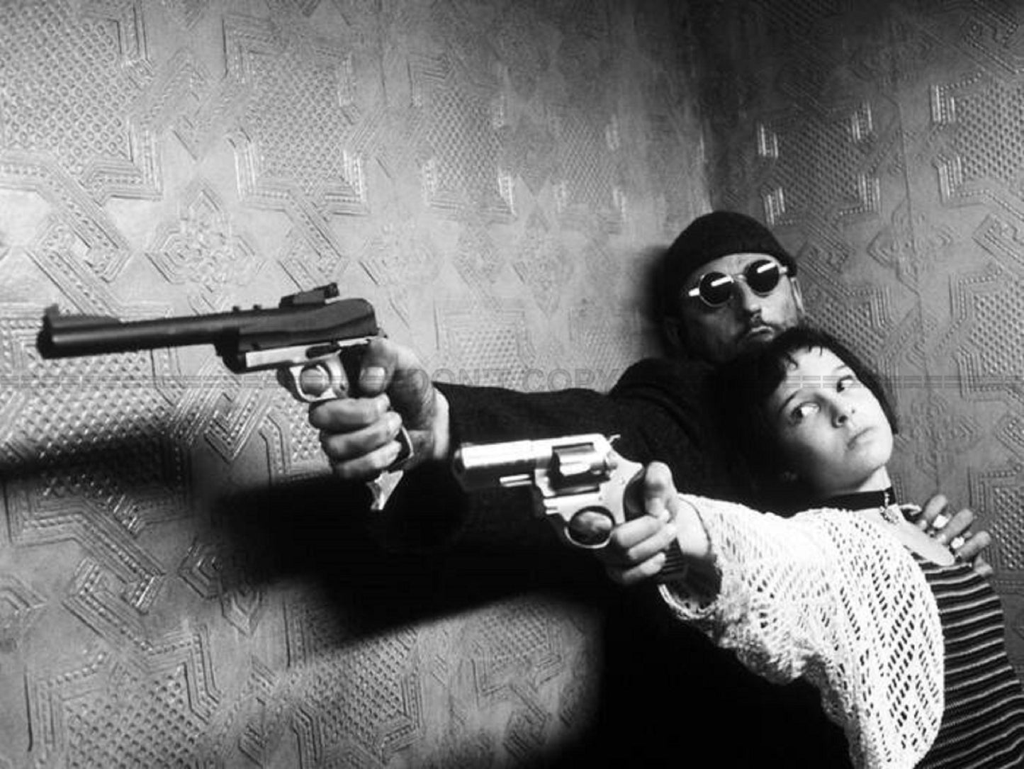 Photo Encadrée Jean Reno & Natalie Portman (Mathilda) - Léon (1994) - 15×20