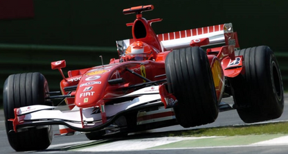 Photo Michael Schumacher – Ferrari F1 – GP de Saint-Marin - (Imola) 2006 – 15×20