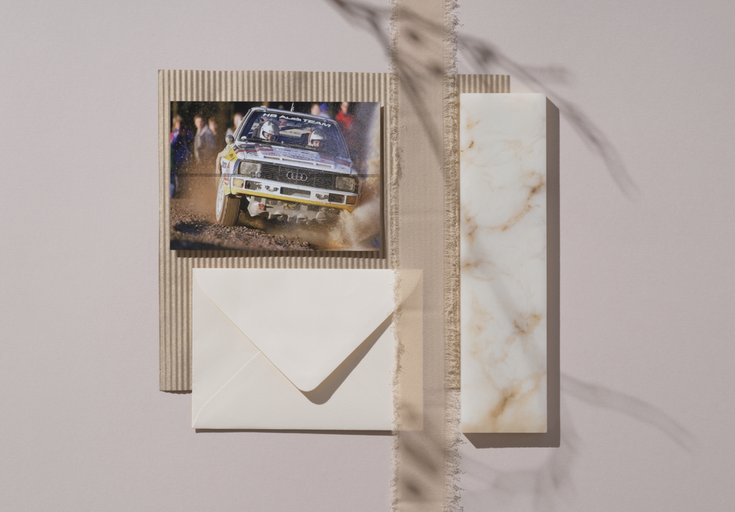 Photo Michèle Mouton – Audi Quattro – Lombard RAC Rally  1984 – Groupe B – 15x20