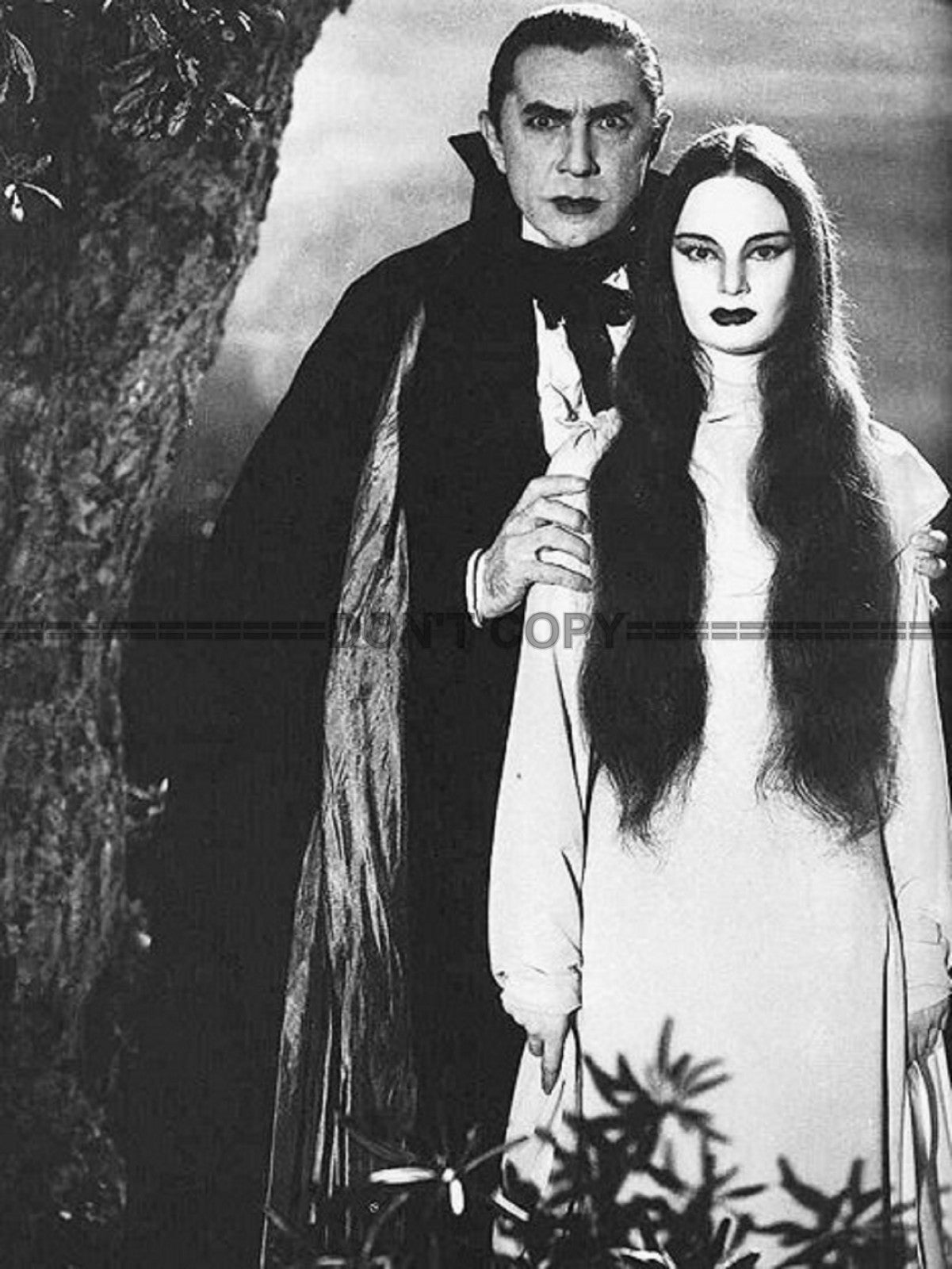 Photo Bela Lugosi & Caroll Borland - La Marque du Vampire 1935