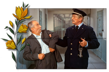 Photo Louis de Funès – Fantômas (1964) – Inspecteur Juve – Scène Cinéma – 15×20