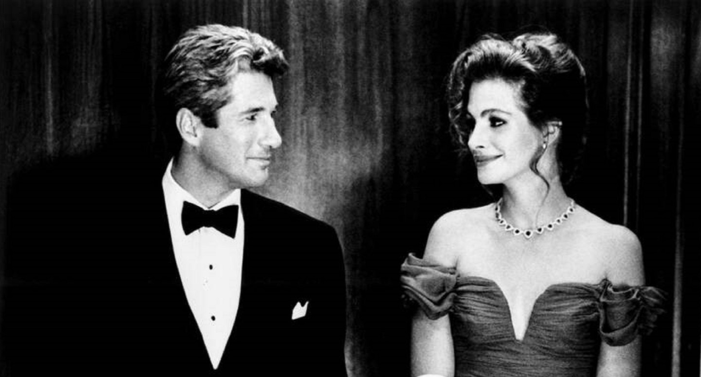 Photo Julia Roberts, R. Gere – Pretty Woman (1990) – Scène Culte Romance – 15×20