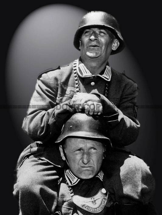 Photo Louis de Funès & Bourvil - La Grande Vadrouille 1966