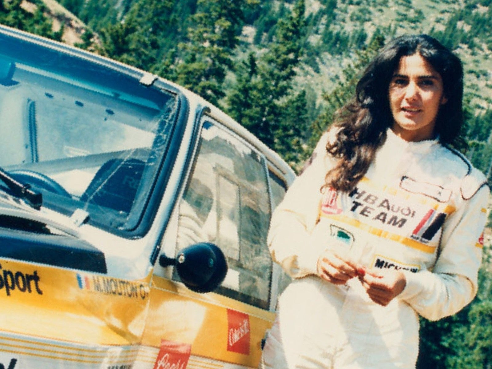Photo Encadrée Michèle Mouton – Audi Sport Quattro S1 – Pikes Peak 1985 – 15×20