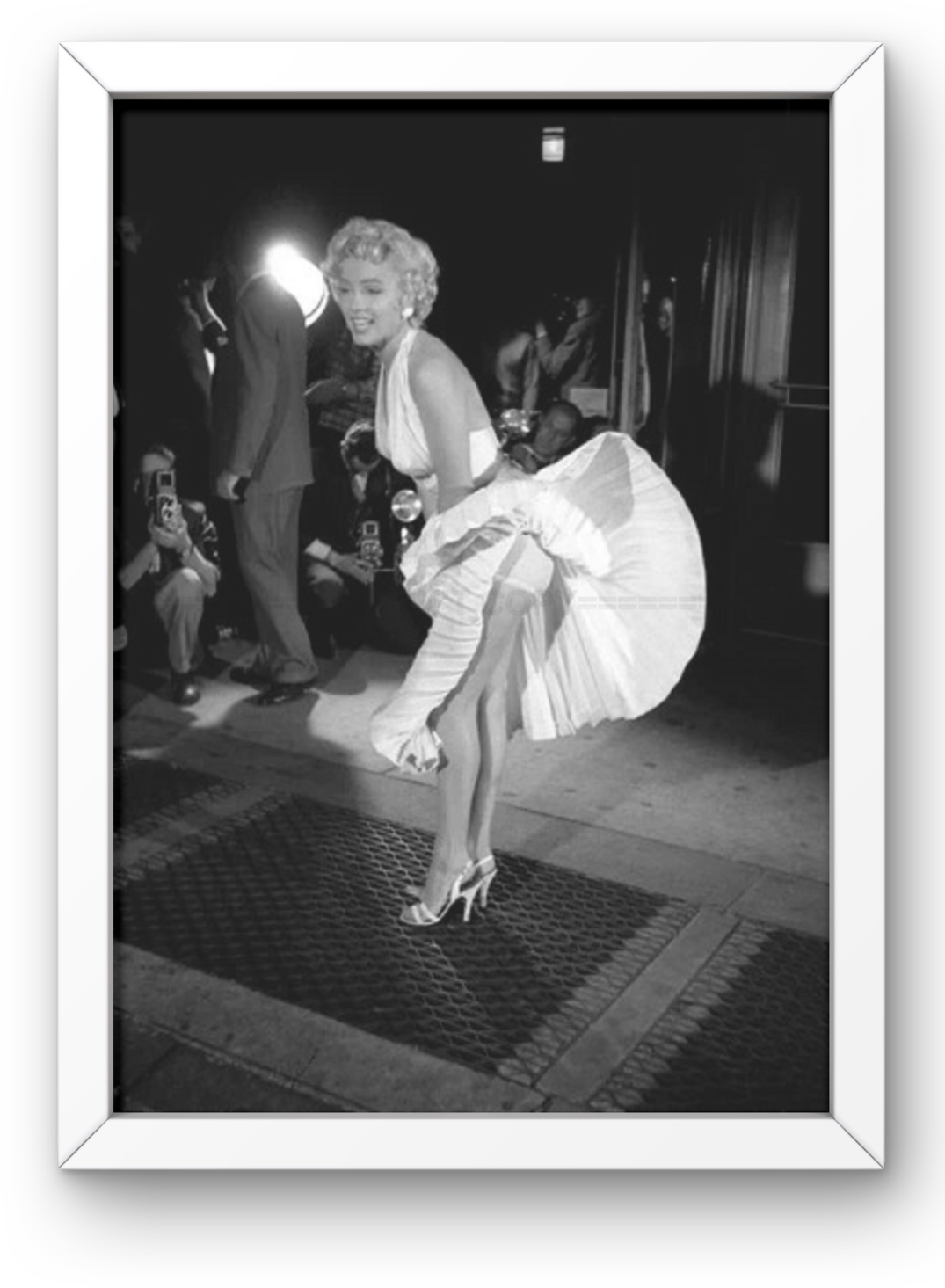 Photo Encadrée Marilyn Monroe - Sept Ans de réflexion 1955 - Cadre Bois - 15×20