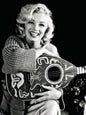 Photo Marilyn Monroe - Milton Greene - Mandolin (1953) - Noir et blanc - 15x20