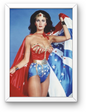 Photo Encadrée Lynda Carter - Diane Prince - Wonder Woman (1975 - 1977) - 15x20