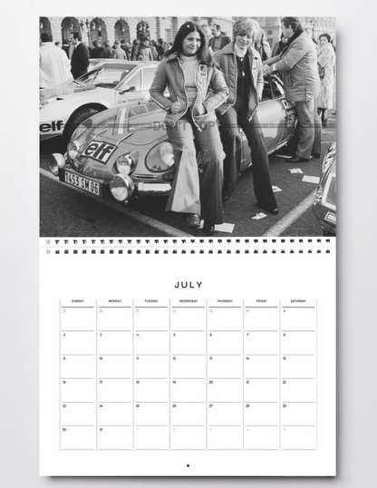 Photo Michèle Mouton, F. Conconi – Alpine A110 Rallye Monte-Carlo (1976) – 15x20