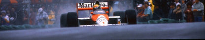 Photo Ayrton Senna – Essais GP d’Australie 1991 (Adelaide) Sous la pluie – 15×20