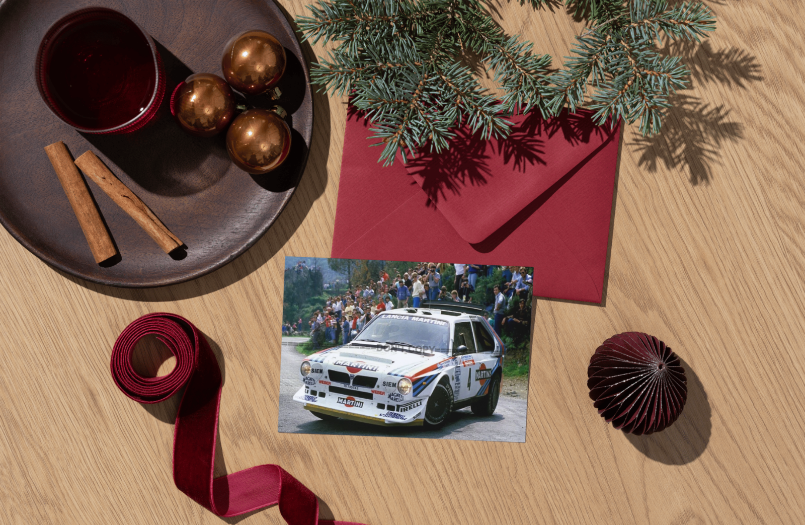 Photo Toivonen & Cresto – Lancia Delta S4 – Tour de Corse Rally (1986) B – 15x20