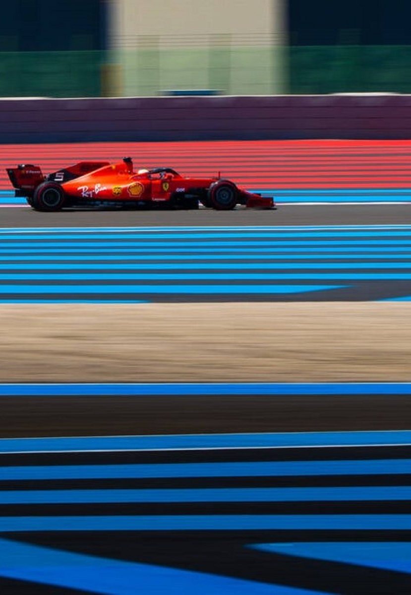 Photo Sebastian Vettel – Grand Prix de France 2019 – Circuit Paul Ricard – 15×20