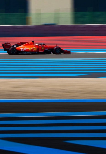 Photo Sebastian Vettel – Grand Prix de France 2019 – Circuit Paul Ricard – 15×20