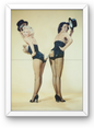 Photo Encadrée Marilyn Monroe & Jane Russell - Gentlemen Prefer Blondes - 15x20