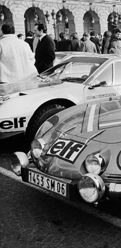 Photo Michèle Mouton, F. Conconi – Alpine A110 Rallye Monte-Carlo (1976) – 15x20