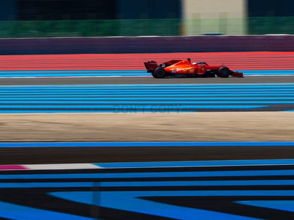 Photo Sebastian Vettel – Grand Prix de France 2019 – Circuit Paul Ricard – 15×20