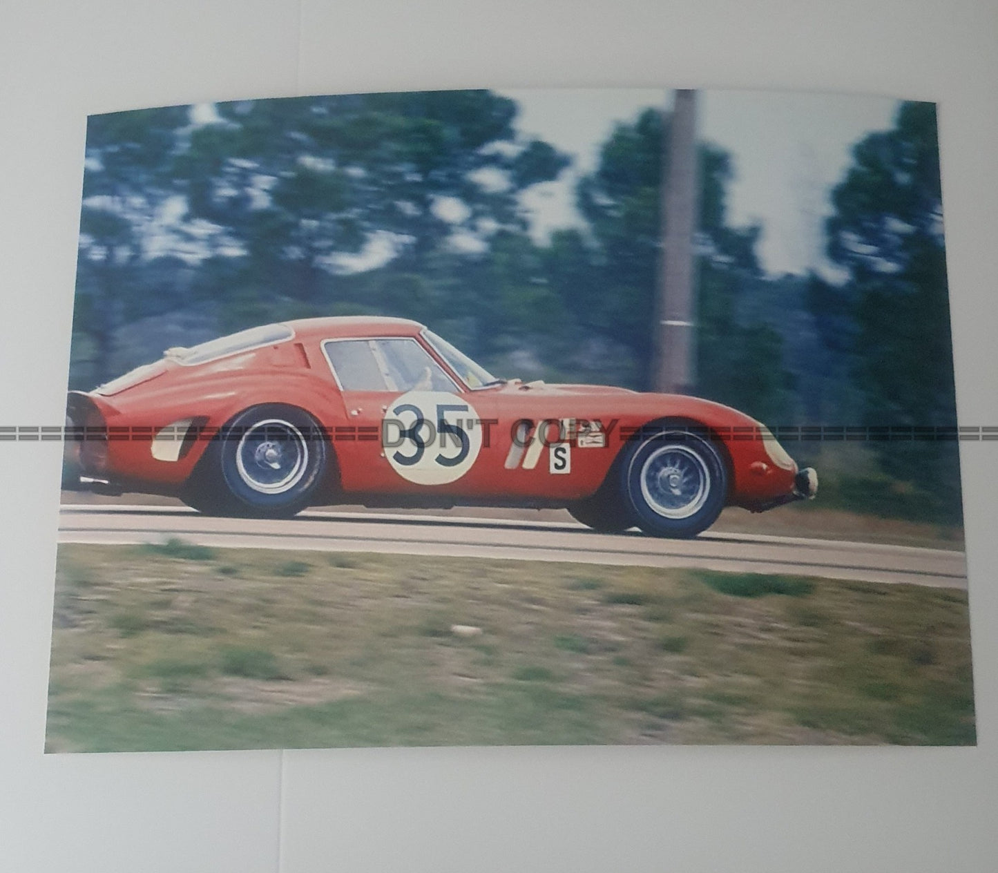 Photo Ferrari 250 GTO Rouge