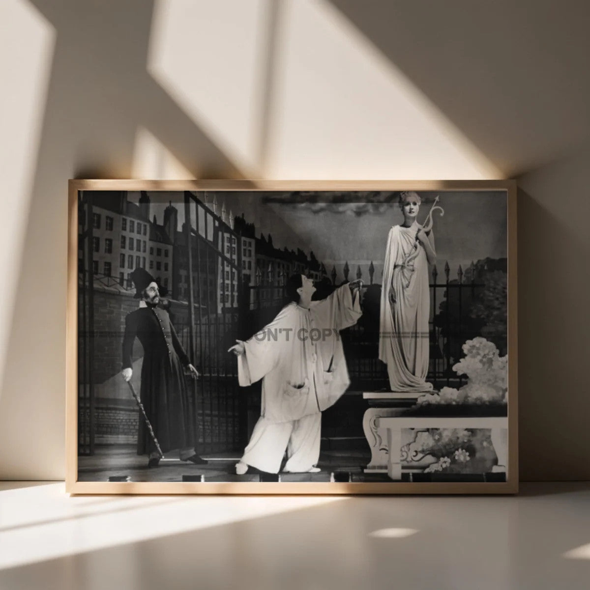 Photo Arletty & J-L Barrault – Les Enfants du Paradis 1945 – Scène Culte – 15x20