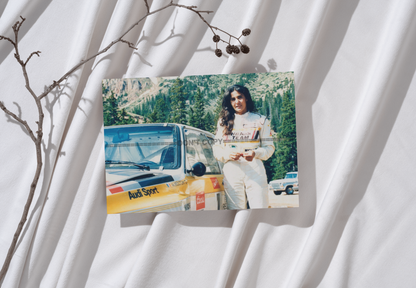 Photo Michèle Mouton – Audi Sport Quattro S1 – Pikes Peak 1985 – Rallye – 15×20