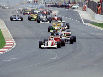 Photo Grand Prix d’Afrique du Sud Formule 1 (1993) – Circuit de Kyalami – 15×20