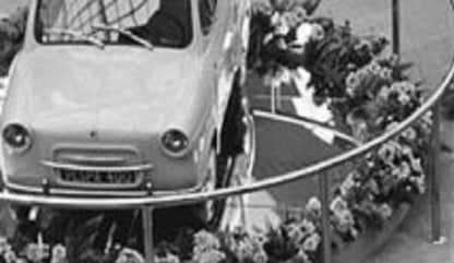 Photo Citroën DS 19 Cabriolet Chapron – Élégance Française – Expo – 1958 – 15×20