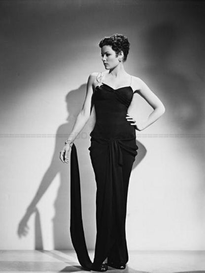Photo Gene Tierney - Noir et blanc - 15×20