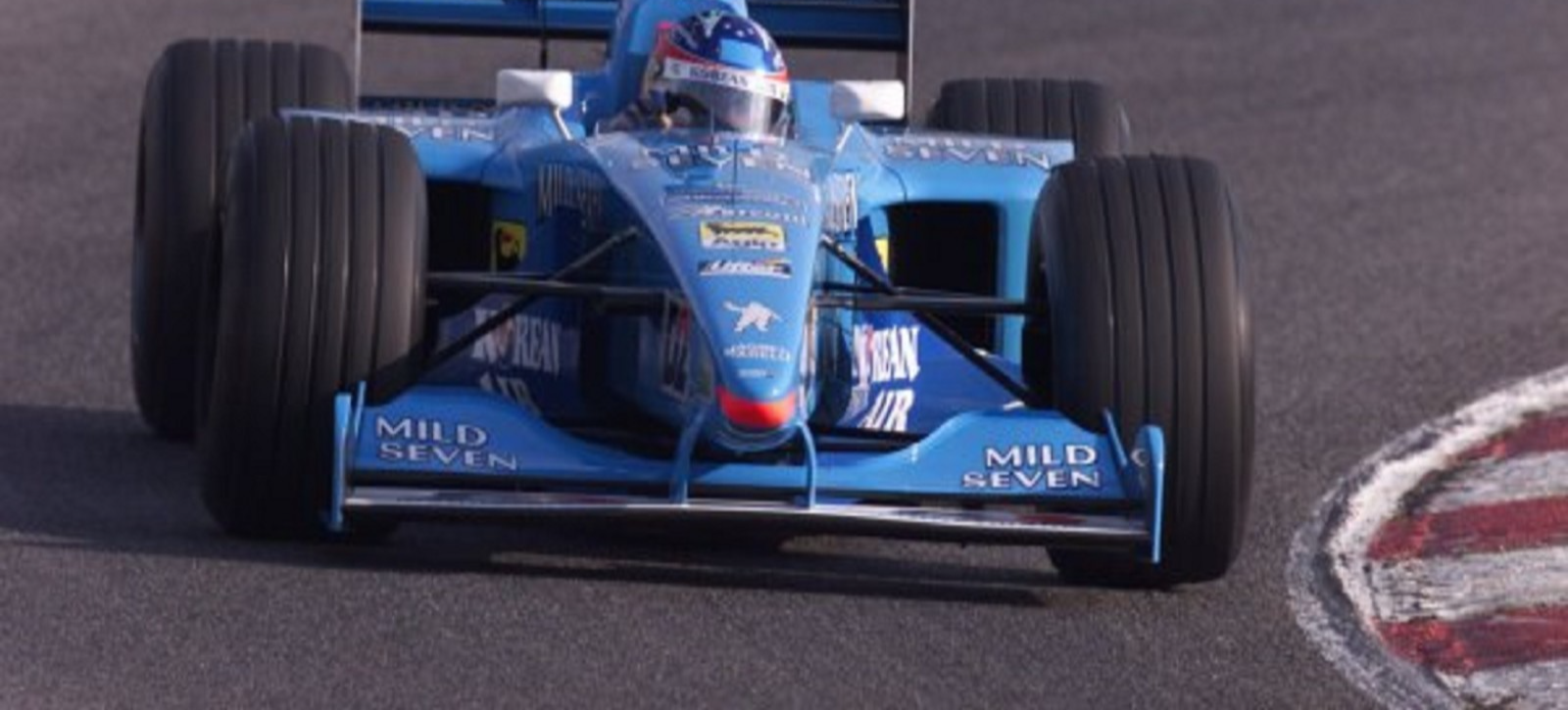 Photo Fernando Alonso – Benetton B200 – Grand Prix F1 (2000) – Débuts – 15×20