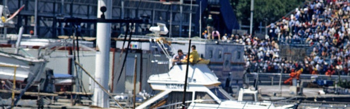 Photo Gilles Villeneuve – Monaco 1981 – Ferrari n°27 Formule 1 – Vintage – 15×20