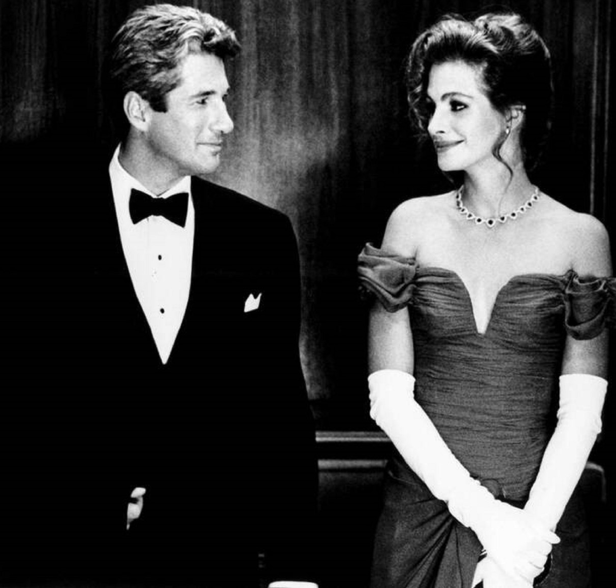 Photo Julia Roberts, R. Gere – Pretty Woman (1990) – Scène Culte Romance – 15×20