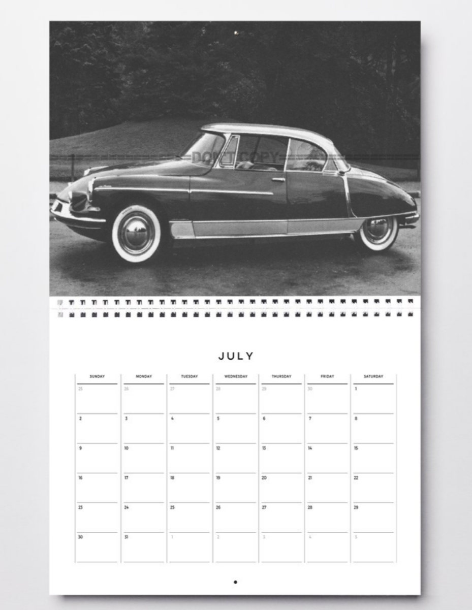 Photo Citroën DS 19 – Coupé Le Paris Chapron (1959) – Design Français – 15×20