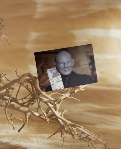 Photo Jean Marais – Fantômas 1964 – Visage Masqué Iconique – Scène Culte – 15×20