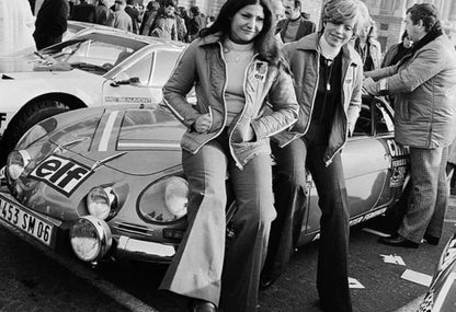 Photo Michèle Mouton, F. Conconi – Alpine A110 Rallye Monte-Carlo (1976) – 15x20