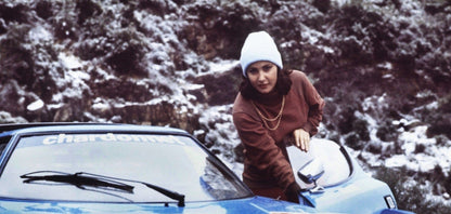Photo Michèle Mouton – Lancia Stratos HF – Rallye Monte-Carlo Sport 1978 – 15×20
