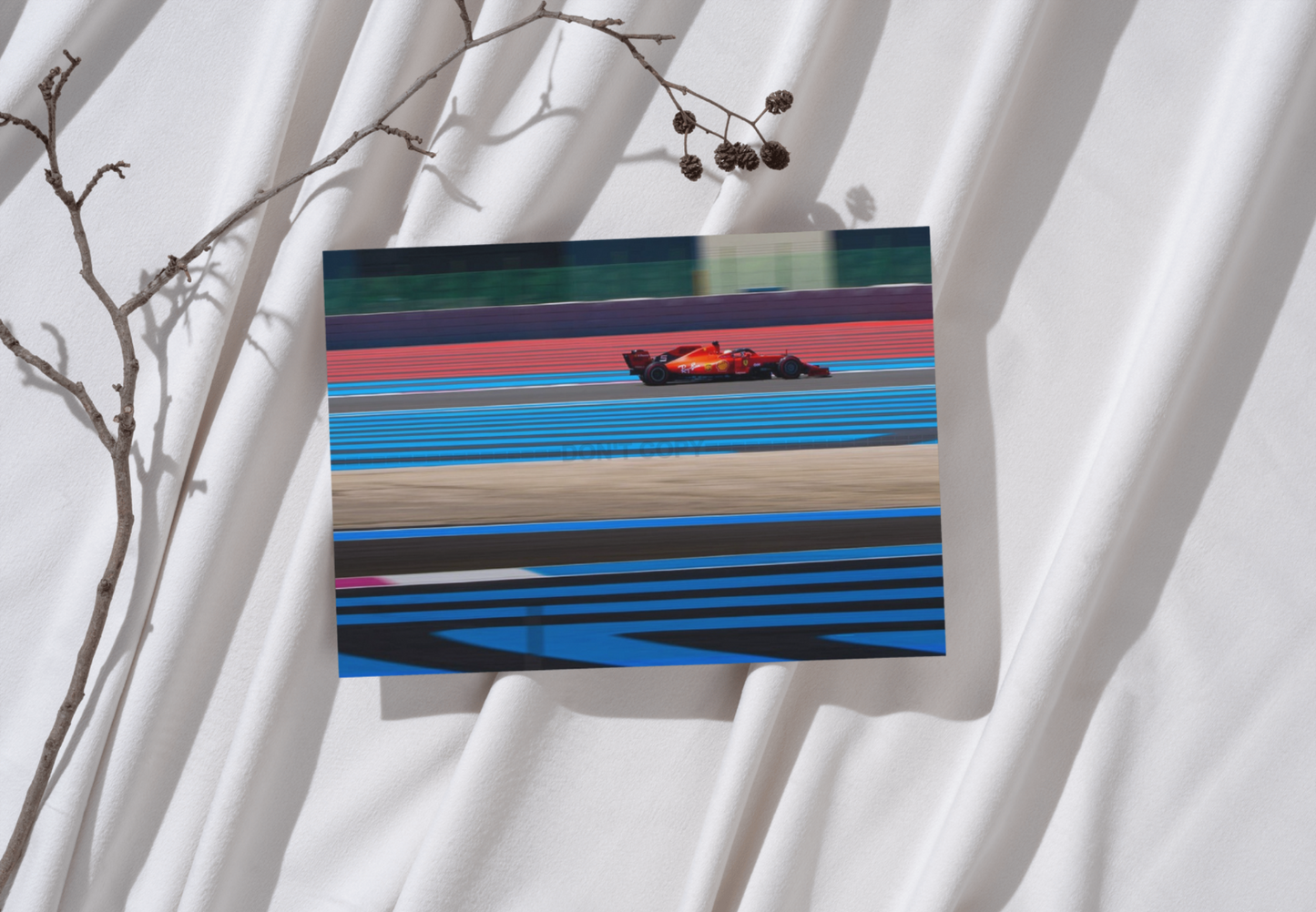 Photo Sebastian Vettel – Grand Prix de France 2019 – Circuit Paul Ricard – 15×20