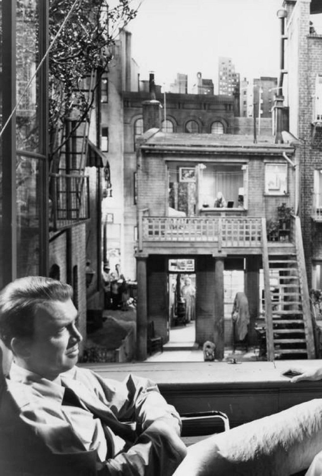Photo Grace Kelly – Fenêtre sur cour (1954) – Scène Cinéma A. Hitchcock – 15×20