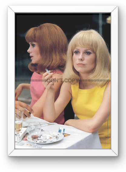 Photo Encadrée F. Dorléac & C. Deneuve - Les Demoiselles de Rochefort 1967-15x20