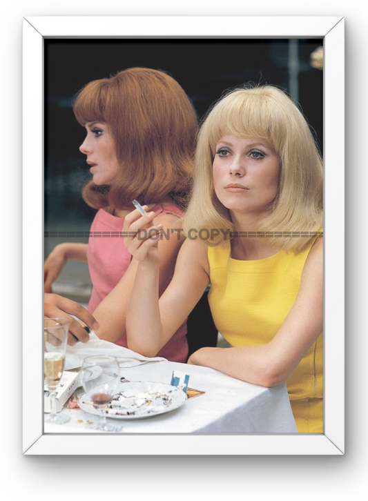 Photo Encadrée F. Dorléac & C. Deneuve - Les Demoiselles de Rochefort 1967-15x20