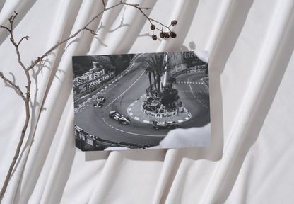 Photo Formule 1 – Grand Prix de Monaco 1997 – Virage Épingle du Fairmont – 15x20
